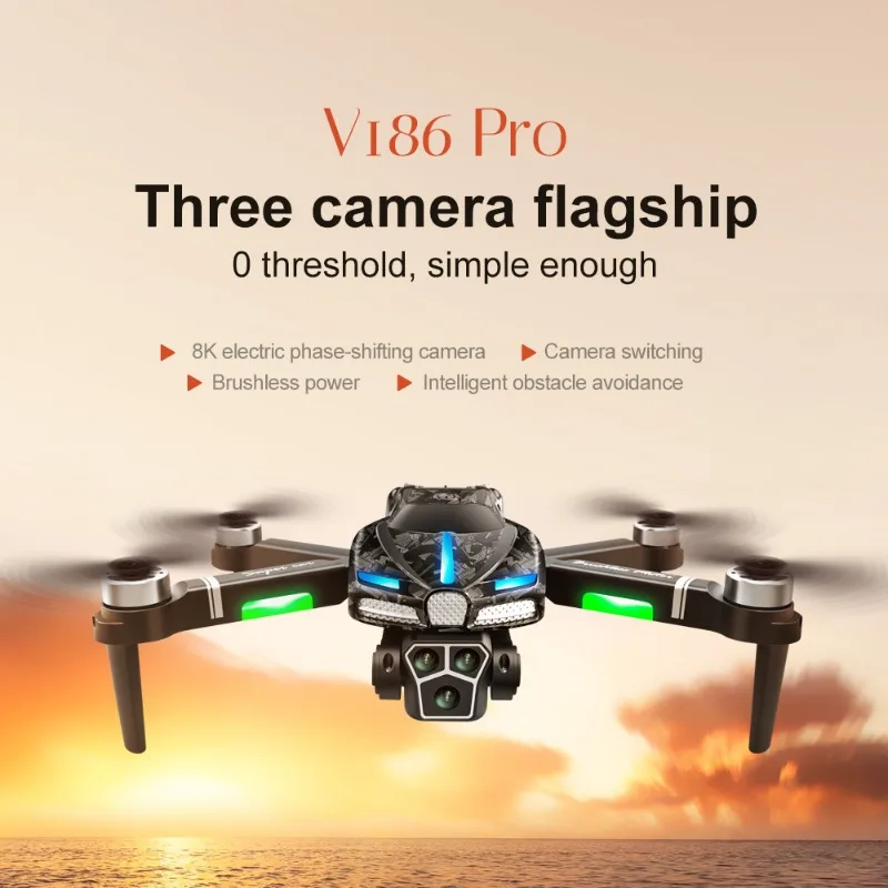 New V186 Pro Drone Professiona - Drone Camera Professional ulasan dan harga