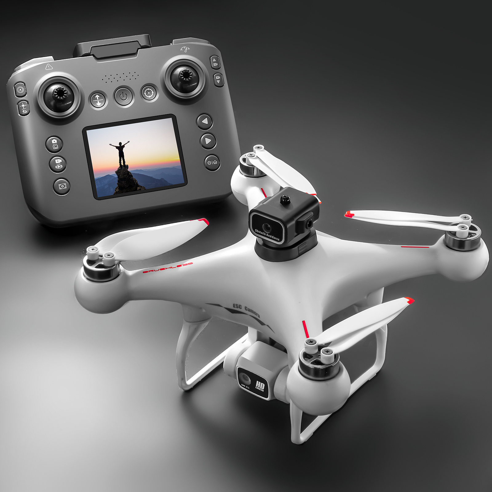 ZNLYRION S116 RC Drone Brushle - Drone Camera Lens ulasan dan harga
