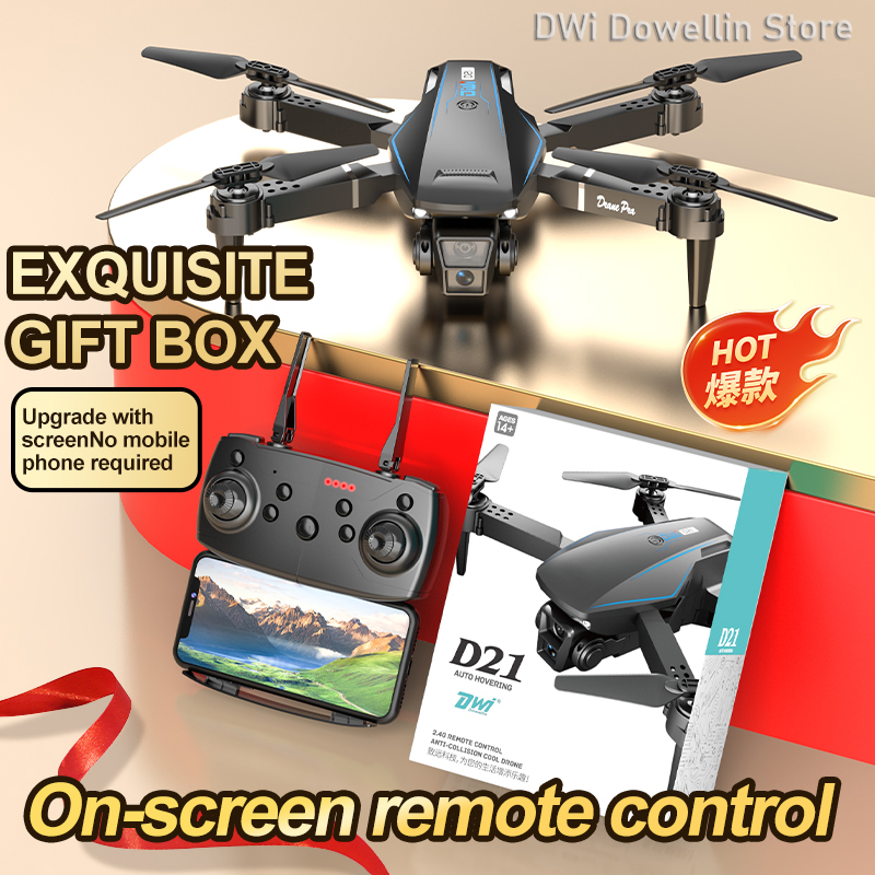 DWI Professional Drone D21 4K  - Drone Camera Wide Angle ulasan dan harga