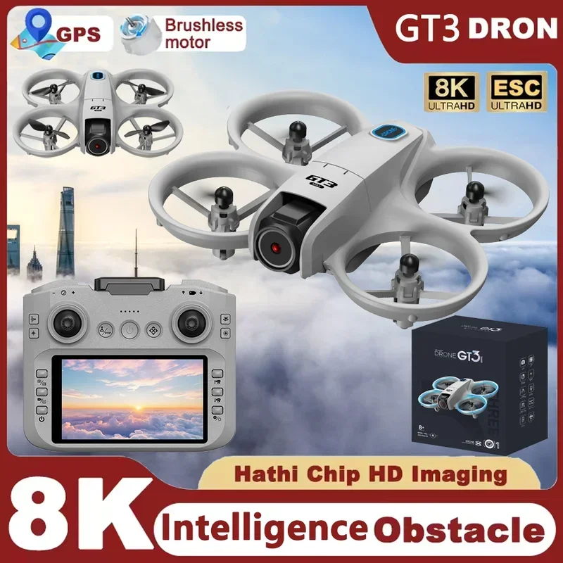 GT3 Mini NEW Drone Rc Quadcopt - Drone Camera With Gimbal ulasan dan harga