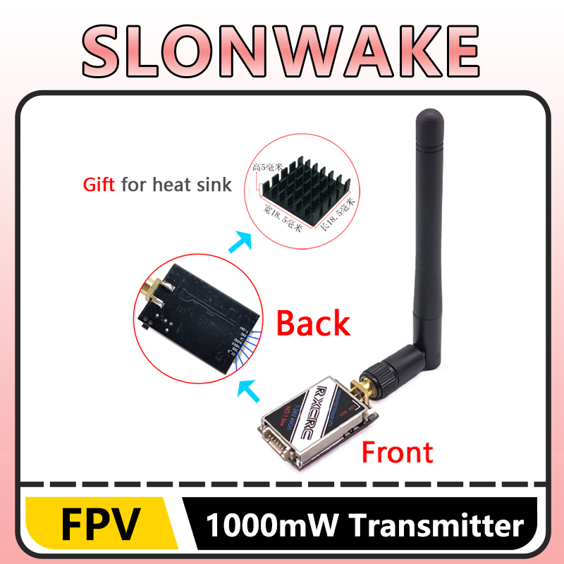 SLONWAKE  5.8G 48CH 1W VTX 100 - Drone Camera Lens ulasan dan harga