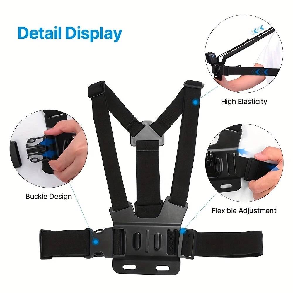 Mobile Phone Head Chest Strap  - Drone Camera Action ulasan dan harga