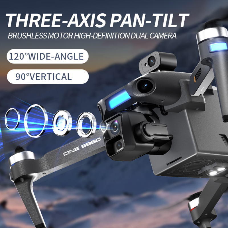 2026 New 8K Dual Camera Drone  - Drone Camera Lens ulasan dan harga
