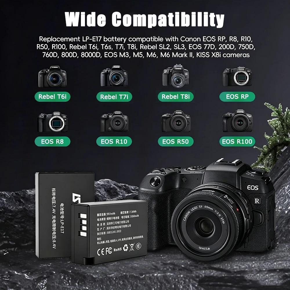 LP-E17 Battery for Canon Camer - Canon Camera Eos R8 ulasan dan harga