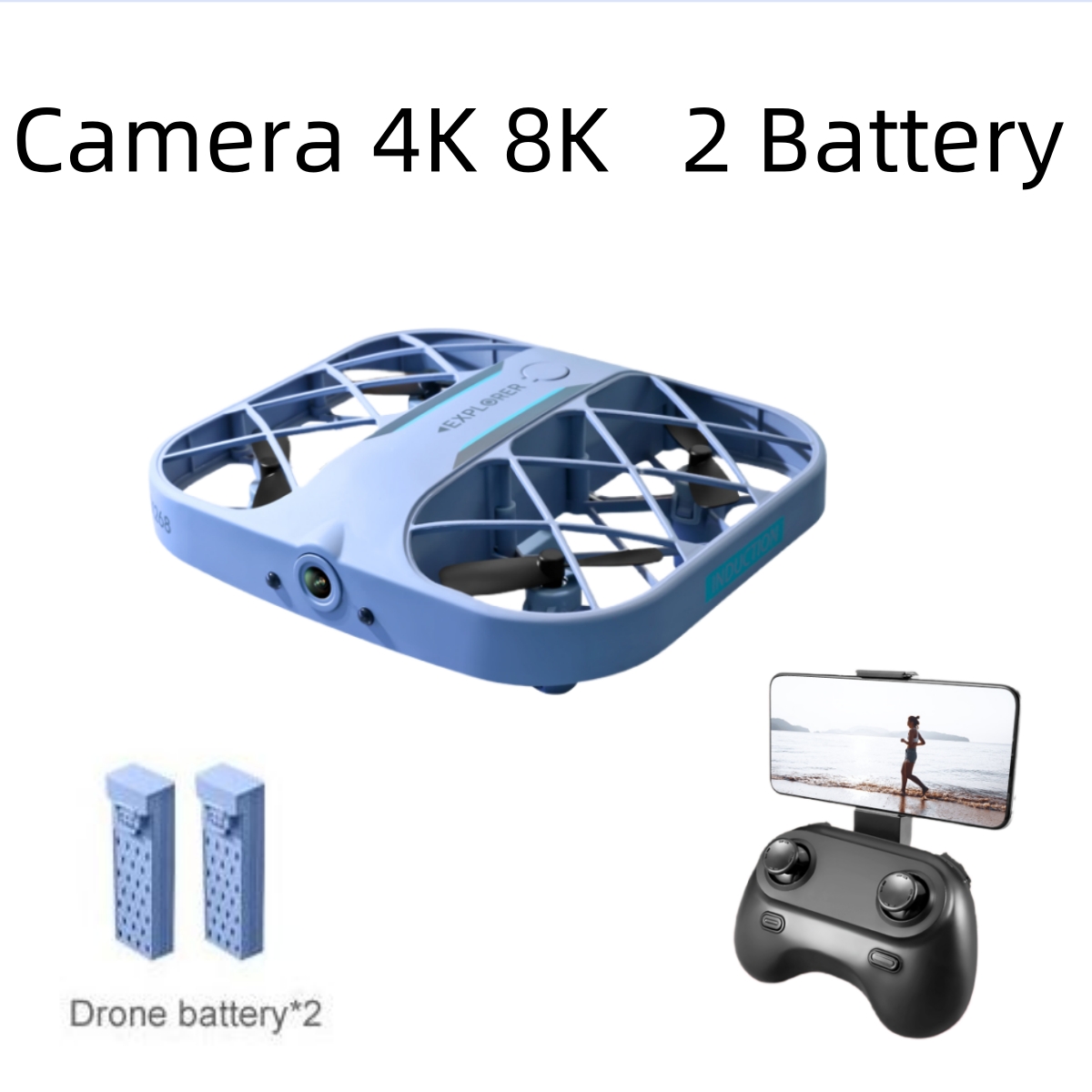 JJRC H107 FPV RC Drone with 2  - Drone Camera Lens ulasan dan harga